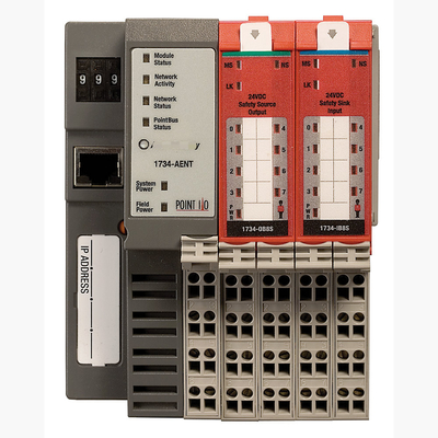 Allen Bradley 1734 AENT EtherNet IP Adapter 10/100 Mbits/S 6.0A for 10ms