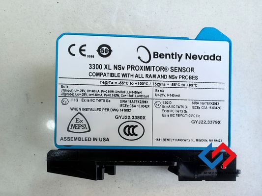 Bently Nevada 3300 XL NSv Proximitor Sensor 330980-71-CN 7m Panel Mount