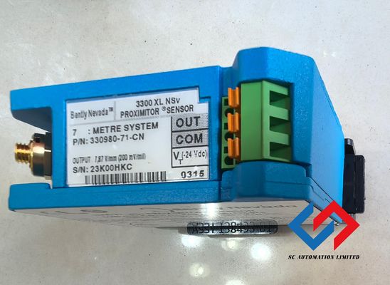 Bently Nevada 3300 XL NSv Proximitor Sensor 330980-71-CN 7m Panel Mount