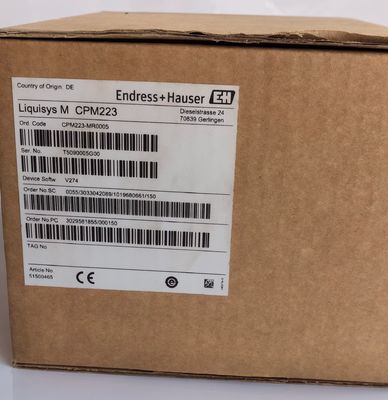Endress Hauser IP65 pH/ORP Transmitter CPM223-MR0005 Panel Mount