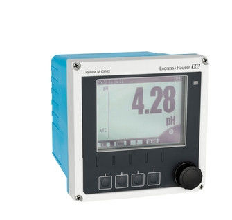 PH ORP Conductivity Endress Hauser Liquiline M CM42 1 Channel Transmitter