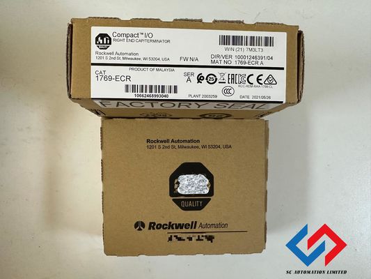 CompactLogix Right End Cap White Allen Bradley 1769-ECR