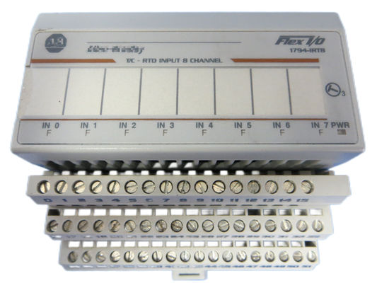 8 Point Thermocouple RTD Module 24V DC Allen Bradley 1794 IRT8