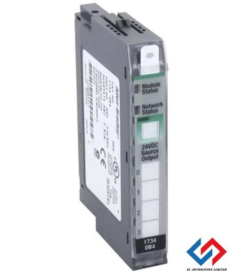24VDC Allen Bradley 1734-OB4 POINT I/O 4 Point Digital Output Module