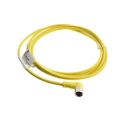 V12-G-YE10M-PVC Female Connector 3Pin 4A IP68 P And F Sensors