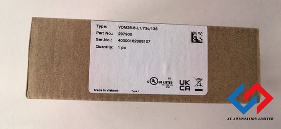 VDM28 P+F Sensors Laser Distance Sensor 0.2-8m Range IP67