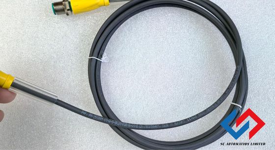 P+F M12 Angled 4-Pin PUR Cable 250V AC/DC