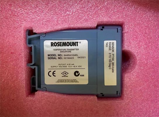 Emerson Rosemount 644 Temperature Transmitter with LCD Display 644RAI1Q4EL
