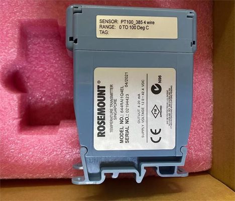 Emerson Rosemount 644 Temperature Transmitter with LCD Display 644RAI1Q4EL