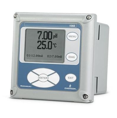 Rosemount 1066 Single Channel Transmitter for pH Conductivity DO Cl O3