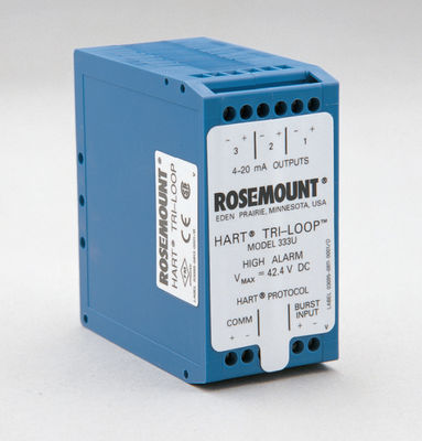 Emerson Rosemount Transmitter 333 HART Tri Loop Signal Converter 333U