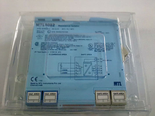 MTL5082 Isolated Safety Barrier for RTD 10Ω to 400Ω Range