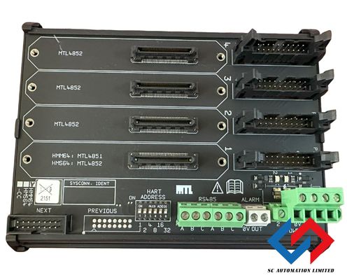 Eaton MTL HMS64 HART Backplane 64 Channel with 4 MTL4852 Capacity