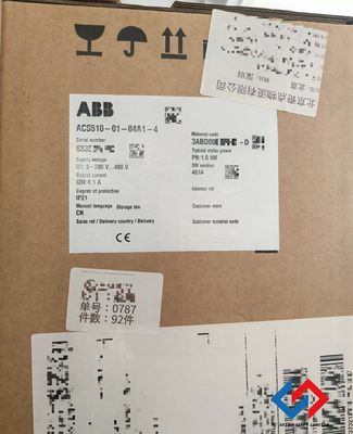 ABB TZIDC Valve Positioner ACS510-01-04A1-4 1.5 KW IP21 Abb Vfd Drives