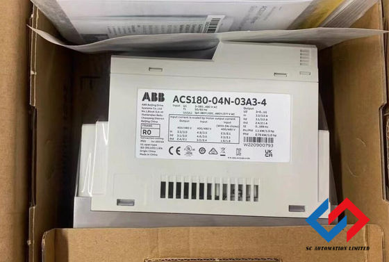 IP20 Abb Variable Frequency Drive ACS180-04N-03A3-4 Positioner Abb Tzidc Open Type