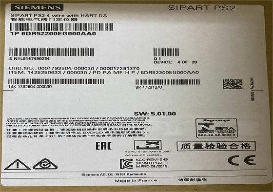 PM300 SIEMENS Simatic PLC 6DR5220-0EG00-0AA0 SIPART R3P2
