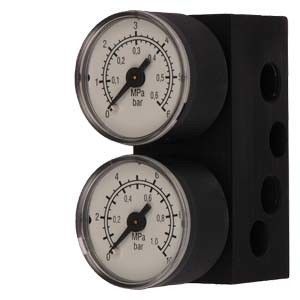 Siemens Simatic 6DR4004-1M Manometer Manifold For SIPART PS2 Positioner 10BAR