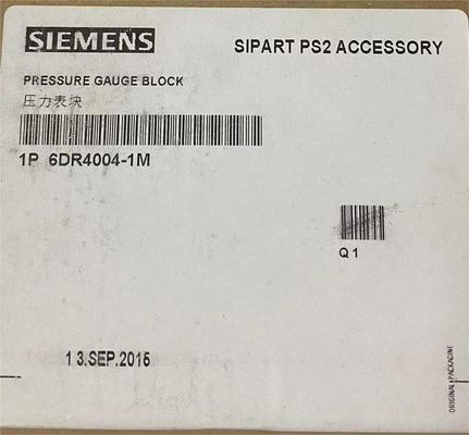 Siemens Simatic 6DR4004-1M Manometer Manifold For SIPART PS2 Positioner 10BAR