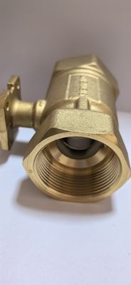 HVAC Brass Siemens  Ball Valve DN40 PN25 Kvs25 Siemens Building Automation