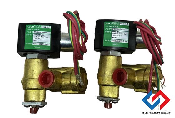 Quick Exhaust Emerson Asco Solenoid Valve Brass Body 24VDC 8321G002