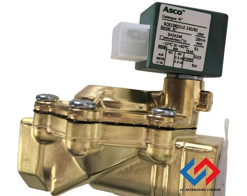 SCE238D010 General Service Emerson Asco Solenoid Valve Brass Body NBR Diaphragm
