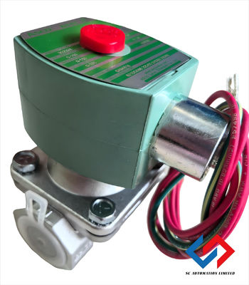 Emerson Asco Solenoid Valve 8210G088 3/4 NPT Stainless Steel 2 Way