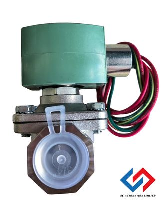Emerson Asco Solenoid Valve 8210G088 3/4 NPT Stainless Steel 2 Way