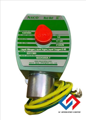 8222G002LT Emerson Asco Solenoid Valve 2 Way 2/2 NC Stainless Steel 1 Inch NPT