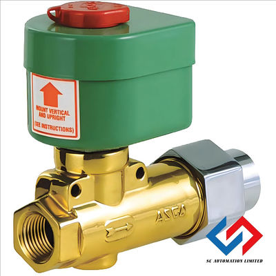 ASCO 8266D069V Brass Emerson Asco Valves 2/2 NC 1/2 NPT 18in Lead