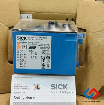 SICK DL100-21AA2112 Time Of Flight Sensor IP65 Metal Housing