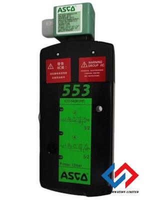 SCG553A001MS ASCO 553 1/2" Solenoid Spool Valve