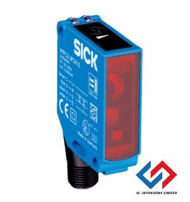 SICK WTF12-3P2441 W12 Photoelectric Sensor with Precise Foreground Suppression 15.6x48.5x42mm
