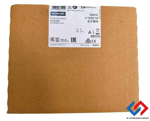 Siemens SIMATIC ET 200SP HA Digital Output Module DQ 16x24VDC/0.5A HA with Redundancy Capability and Channel Diagnostics