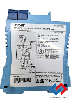 MTL4575 MTL Temperature Converter with 1 Channel, 20-35 Vdc Power Supply and 1.2W Power Dissipation