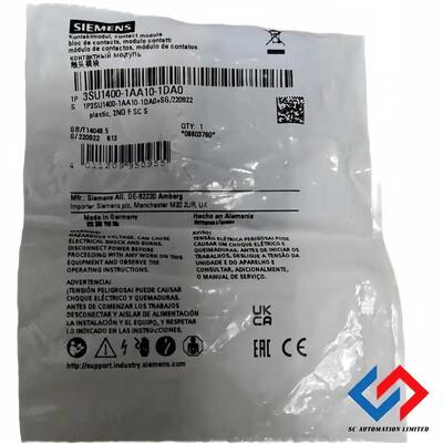 Siemens SIRIUS ACT 2NO Contact Module with Spring-Loaded Terminals for Front Plate Mounting