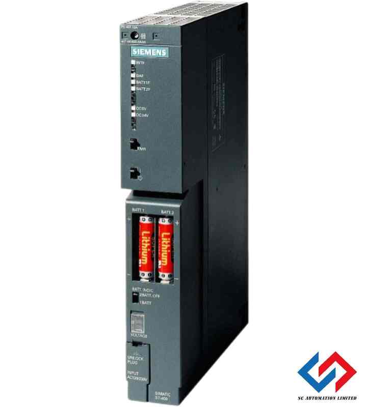 Siemens SIMATIC S7-400 PS407 Power Supply 10A Output Wide Range Voltage 5V DC