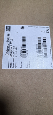 Endress Hauser FTL31 Liquiphant Level Switch for Liquids 253VAC