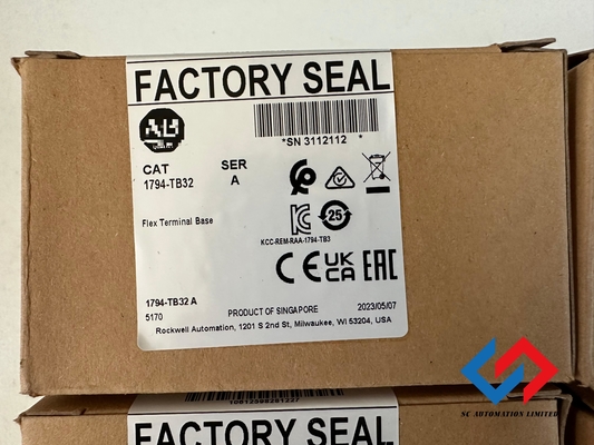 Allen Bradley 1794-TB32 Flex I/O Terminal Base 24V DC/AC