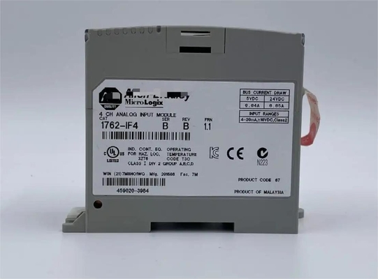 AB 1762-IF4 Analog Input Module 4 Channel 15 Bit Resolution