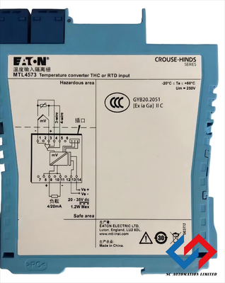 MTL4573 Temperature Converter for RTD 4-20mA Output Hazardous Area