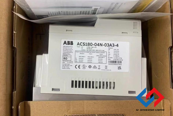 IP20 Abb Variable Frequency Drive ACS180-04N-03A3-4 Positioner Abb Tzidc Open Type