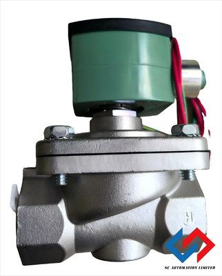 8210G089 ASCO Solenoid Valve 1 NPT Stainless Steel 2 Way