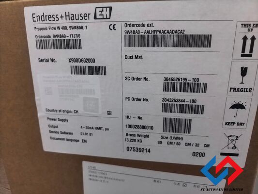 9W4BA0-AALHFPAACAADACA2  Endress+Hauser ultrasonic clamp-on flowmeter 9W4BA0