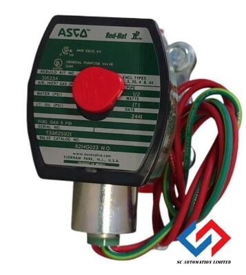 8214G032 ASCO 214 High-Flow Gas Shut Off Solenoid Valves